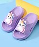 Babyoye Slip On Clogs with Unicorn Applique - Lavender