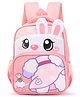 KIDLINGSS 13 Inches  Bunny Design Backpack - Pink