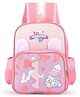 KIDLINGSS Aqua Print Double Pocket Backpack - Pink