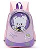 KIDLINGSS 13 Inches Teddy Design Front Pocket Backpack - Purple
