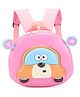 KIDLINGSS 11 Inches  Car Design 3D Hard Case Backpack - Light Pink