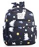 KIDLINGSS 11 Inches Rabbit Printed Backpack - Black