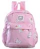 KIDLINGSS 11 Inches Rabbit Printed Backpack - Light Pink