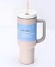 SCHOOLISH Stainless Steel Vacuum Insulated Car Cup with Cold Insulation Large Capacity Handgrip Portable Design - PACK OF 1 - COLOR MAY VARY