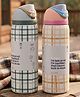 SCHOOLISH Insulated 710ml Water Bottle - Leak-Proof, Built-In Straw - PACK OF 1 - COLOR MAY VARY