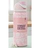 SCHOOLISH FreeSip 710ml Water Bottle -Stainless Steel Ribbon Toile Portable