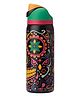 SCHOOLISH FreeSip Sugar Skull 710ml Water Bottle  Glow in the Dark - PACK OF 1 - COLOR MAY VARY