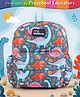 Intelliskills 13 Inches Dino Doodle Backpack for Kids | Premium Quality School Bag | Multicoloured | Lightweight, Durable Water-Resistant Fabric & Smooth Zippers | Ideal For Gifting