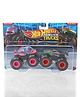 Hot Wheels Glow In Dark Free Wheel Die Cast Monster Truck Pack of Two - Green & Blue