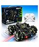 NHR Dual-Sided RC Stunt Car with Drift Wheels, LED Lights & 2.4GHz 4WD Remote Control