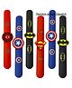 New Pinch Slap Bands Silicone Wristbands Party Supplies Kids Party Favors Decor Novelty Toy School Prize Gifts Children Goodie Bag Fillers Birthday Return Gifts (Boys 6 Pcs) (Color & Design May Vary)