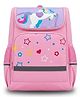 Happy Hues 15 Inch Kids School Bag - Magical Unicorn Print, 2 Compartments, Water-Resistant