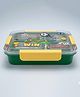 Purple Tots Stainless Steel 4 Compartment Lunch Box - Yellow