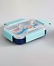 Purple Tots Stainless Steel With Partition Lunch Box - Light Blue