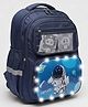 Purple Tots 16.25 Inches Astronaut Themed Backpack Designed For School Girls Featuring Built In Led Lights Around The Front Compartment Stylish Backpack For Kids Exceptional Quality Kids - Navy Blue