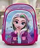 Purple Tots 12 Inches Premium 3D Characters Disney Lisa Backpack - Hot Pink