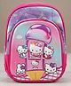 Purple Tots 12 Inches Premium 3D Characters Disney Kitty Backpack - Pink