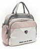 Purple Tots Diaper Bag With Insulated Pockets| Portable | Can Be Carried As a Shoulder Bag Or a Backpack - Pink