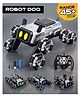 Fiddlerz Remote Control Car Toy for Kids Robot Dog RC Car 8x8 with Light & Music High Speed RC Drift Car Rechargeable 360° Rotating Stunt Toy Car for Kids & Adults - Multicolor