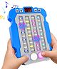 Mirana Airport Arcade - Portable Handheld Steps Game for Kids - 6 Exciting Modes, 3 Speed Levels - Digital Score Display - Toy Gift for Boys & Girls 4+ Years - Blue