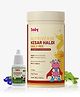 BabyOrgano Nutriverse Kesar Haldi Milk Mix 300g for 2-6 Years Kids & BaalPrashan Swarnprashan Immunity Booster drops Combo Pack 24CT Gold Infuse,Growth & Strength 100% Ayurvedic 15ml