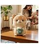 Kids Mandi 25 cm Brown Coffee Teddy Bear Soft Toy for Kids | Plush Stuffed Animal | Non-Toxic, Washable & Skin-Friendly Fabric for Boys & Girls | Brown