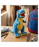 Kids Mandi 35 cm Blue Dragon Dinosaur Plush Toy Premium Soft Cuddly Stuffed Animal for Kids, Washable & Non-Toxic Minky Fabric Toddler Playmate, for Boys & Girls