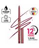 Fashion Colour Platinum Extra Intense Colour Eye Pencil Waterproof Kohl Kajal Last upto 12hrs-0.35g, Spicy Red