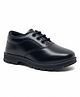 Lil Lollipop Solid Lace Up School Shoes - Black