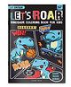 Let's Roar Giant Coloring Book For Kids - English