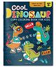 Cool Dinosaur Copy Coloring Book For Kids - English