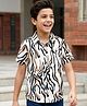 Pine Kids Cotton Woven Printed Shirts Half Sleeves Resort Collar Multi Color 12-14 Years