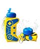 FunBlast Foldable Sipper Water Bottle for Girls, Boys  550 ml (Yellow)