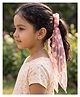 Aye Candy Floral Printed Scrunchie - Pink