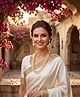 MANSIYAORANGE Double Layered Two Color Glass Pearl Mala with Kundan Earrings Necklace Jewelry Set(Weight : 60 g)