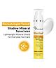 Fixderma Shadow Mineral Sunscreen  SPF 50+ & PA++++, Water & Sweat Resistant, In-Vivo Tested - 50g
