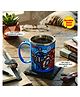 Disney by Gluman SS Jazz Mug with Steel Inner & Integrated Handle BPA Free & Dishwasher Safe With Avenger Print - Multicolor