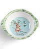 Servewell Jungle Theme Printed Round Bowl with Handle -Sky
