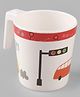 Servewell Laura Mug With Drive Theme Print Red - 300 ml