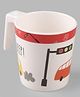 Servewell Laura Mug With Drive Theme Print Red - 190 ml
