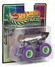 Hot Wheels Glow In Dark Free Wheel Die Cast Monster Truck - Carbonator XXL