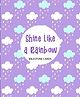 The Mom Store Shine like a Rainbow Milestone Cards- (Pack of 25)