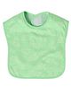 The Mom Store Cotton Waterproof Vroom Vroom Feeding Bib - Green