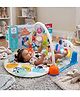 Kriiddaank Mickey Theme Musical Baby Gym with Piano Keyboard, Lights & Hanging Rattles - Activity Play Mat for Infants & Toddlers  Extra Cushioned Tummy Time Mat for Boys & Girls
