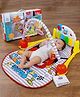 Kriiddaank Disney Cars Theme Musical Baby Gym for Infants Activity Play Mat with Kick & Play Piano Keyboard, Lights, Music & Hanging Rattles, Developmental Sensory Toy for Boys & Girls- Yellow
