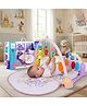 Kriiddaank Classic Theme Musical Baby Gym for Infants with Piano Keyboard, Lights & Hanging Toys | Disney Classic Activity Play Mat | Sensory Development Floor Gym for Boys & Girls- MUlticolor