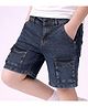 PURPLE UNITED KIDS Denim Woven Washed Bermuda Shorts - Blue