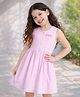 PURPLE UNITED KIDS Seer Sucker Woven Sleeveless Striped Dress - Pink