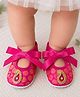 Daizy Stones Embellished Paisley Detailed Booties - Pink