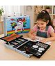 SANJARY Kids Deluxe Art Set in Carry Case, Coloring Kit with Crayons Pencils Paints Markers, Creative Drawing Gift for Boys Girls color design may vary